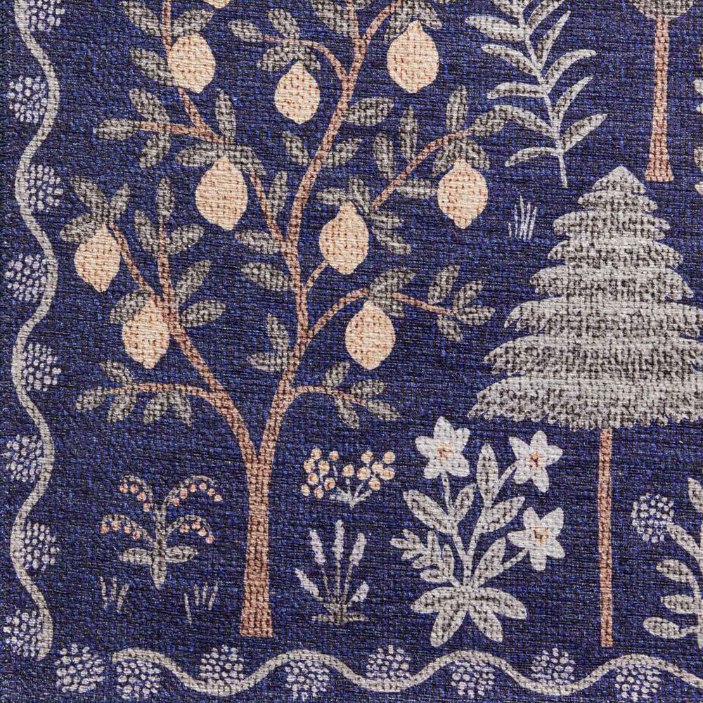 Rifle Paper Co. Menagerie  5&#39; x 7&#39;6&quot; Navy Runner, , large