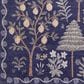 Rifle Paper Co. Menagerie 5" x 7"6" Navy Runner, , large