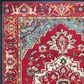 Safavieh Monaco MNC207C-222 2"2" x 22" Red/Turquoise Runner, , large