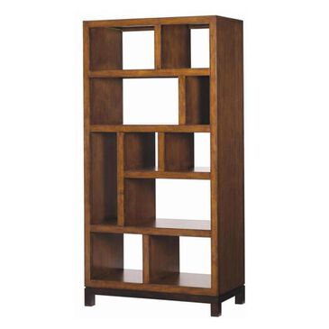Tommy Bahama Home Ocean Club Bookcase in Bali Dark Walnut, , large