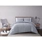 Pem America Truly Soft Maddow 3-Piece Full/Queen Comforter Set in Grey, , large