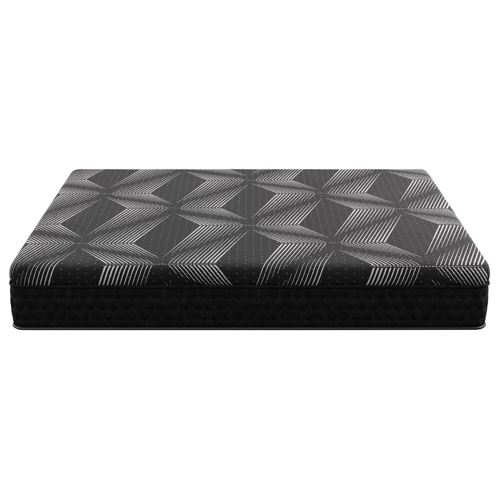 Hearth and Haven Diamond Matrix Copper Firm Hybrid Twin Mattress, , large