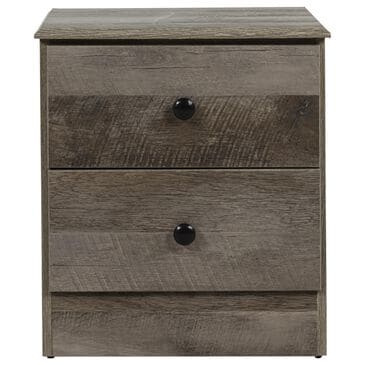 Seven Stars Brinkley 2-Drawer Nightstand in Manslough Oak, , large