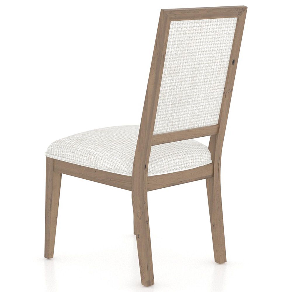 CANAD Loft 9-Piece Square Dining Set in Smoked and Pecan Washed, , large