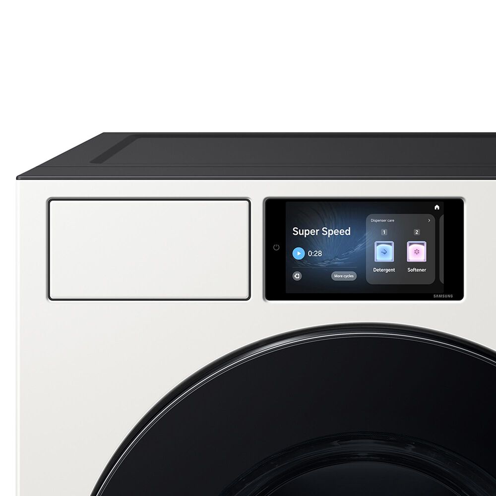 Samsung Bespoke 5.3 Cu. Ft. Front Load Washer in Dark Steel, , large