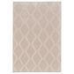 Feizy Prasad 5" x 8" Cream Area Rug, , large