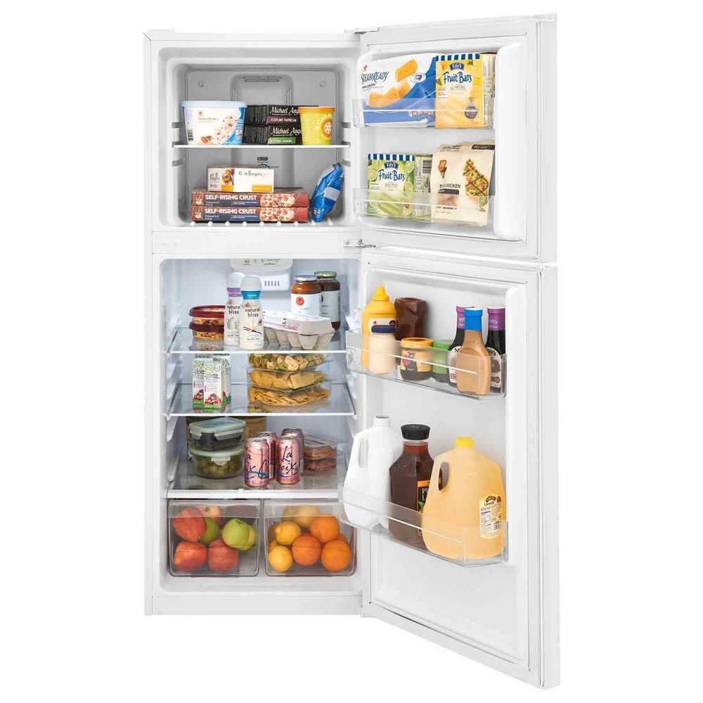 Frigidaire 10.1 Cu. Ft. Top Freezer Apartment Size Refrigerator in White, , large