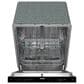 Thor Kitchen 24" Built-In Top Control Dishwasher with Pocket Handle in Black, , large