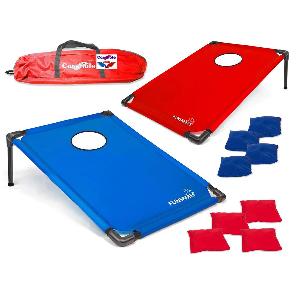 Funsparks Portable Cornhole Game, , large