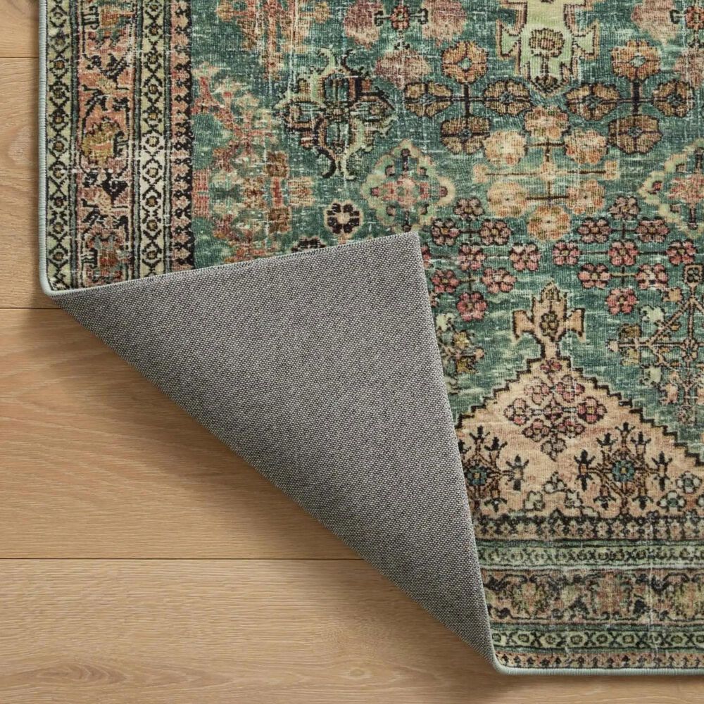 Magnolia Home Sinclair 2&#39;3&quot; x 7&#39;6&quot; Turquoise and Multicolor Runner, , large