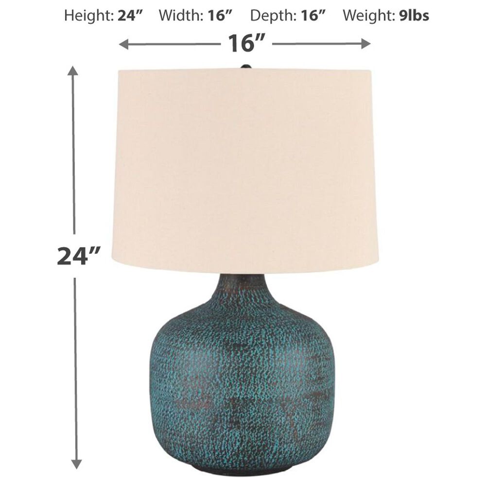 Ashley Malthace Table Lamp in Patina, , large