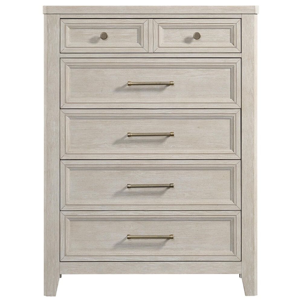 Hawthorne Furniture Carlson 6-Drawer Chest in Washed Linen, , large