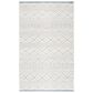 Safavieh Natura NAT857A 5" x 8" Ivory and Blue Area Rug, , large