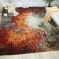 Nourison Chroma CRM03 8"6" x 11"6" Ember Glow Area Rug, , large