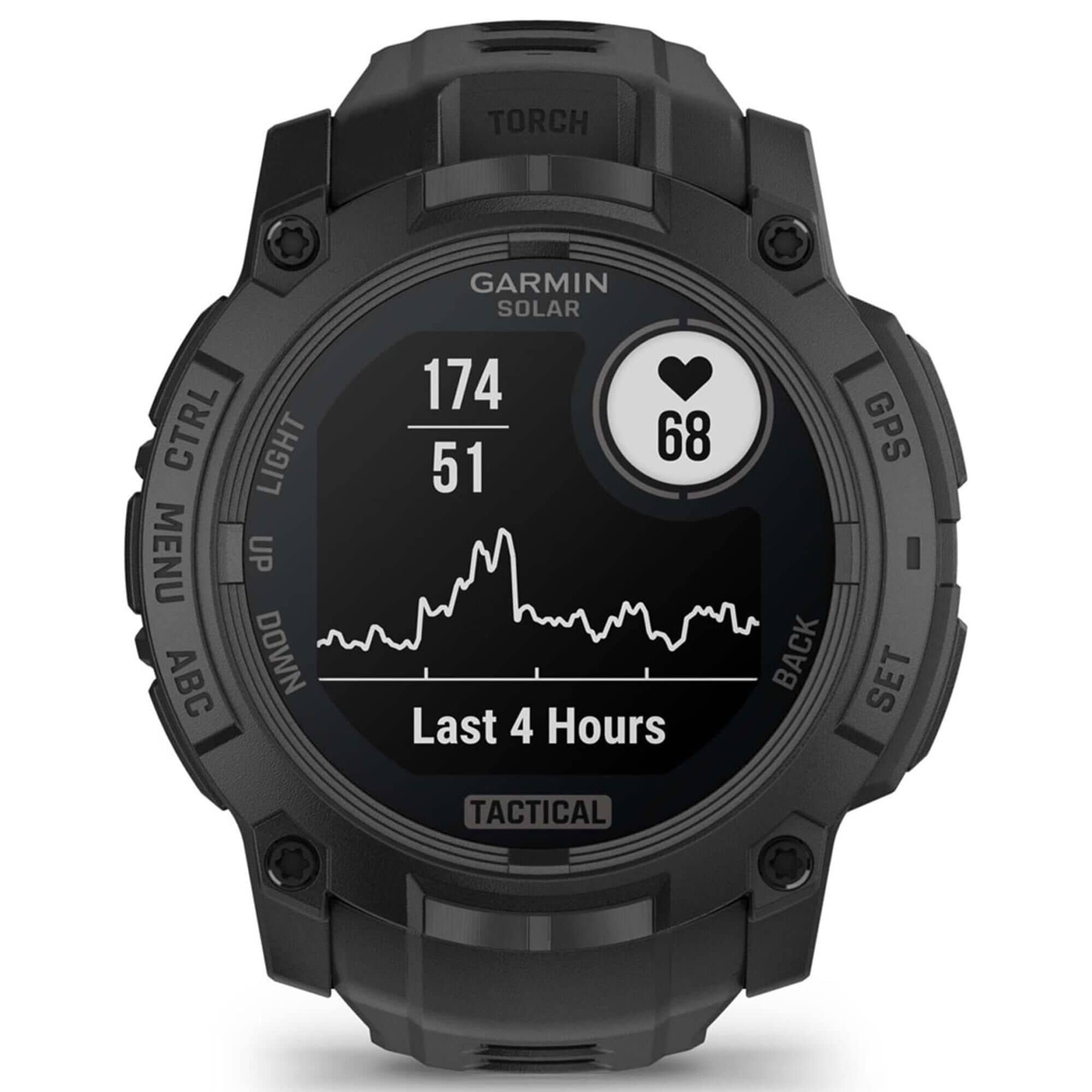 Garmin Instinct 3 Tactical Edition Solar Smartwatch 50mm Case with