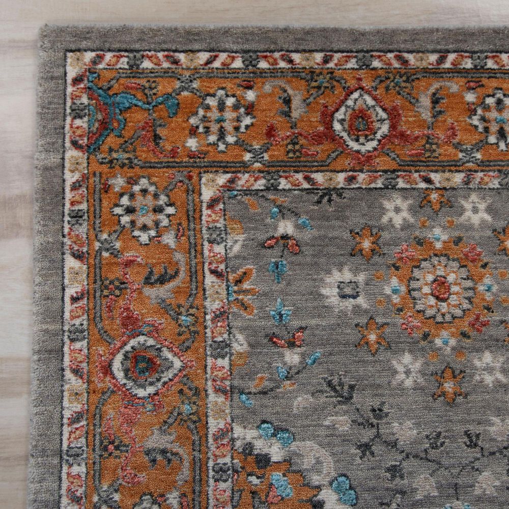 RIZZY Intrigue ITG152 Gray 2'6" x 8' Runner, , large