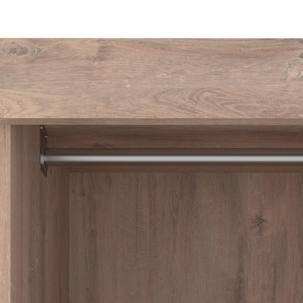 Bestar Pur 72&quot; Closet Organizer in Rustic Brown, , large