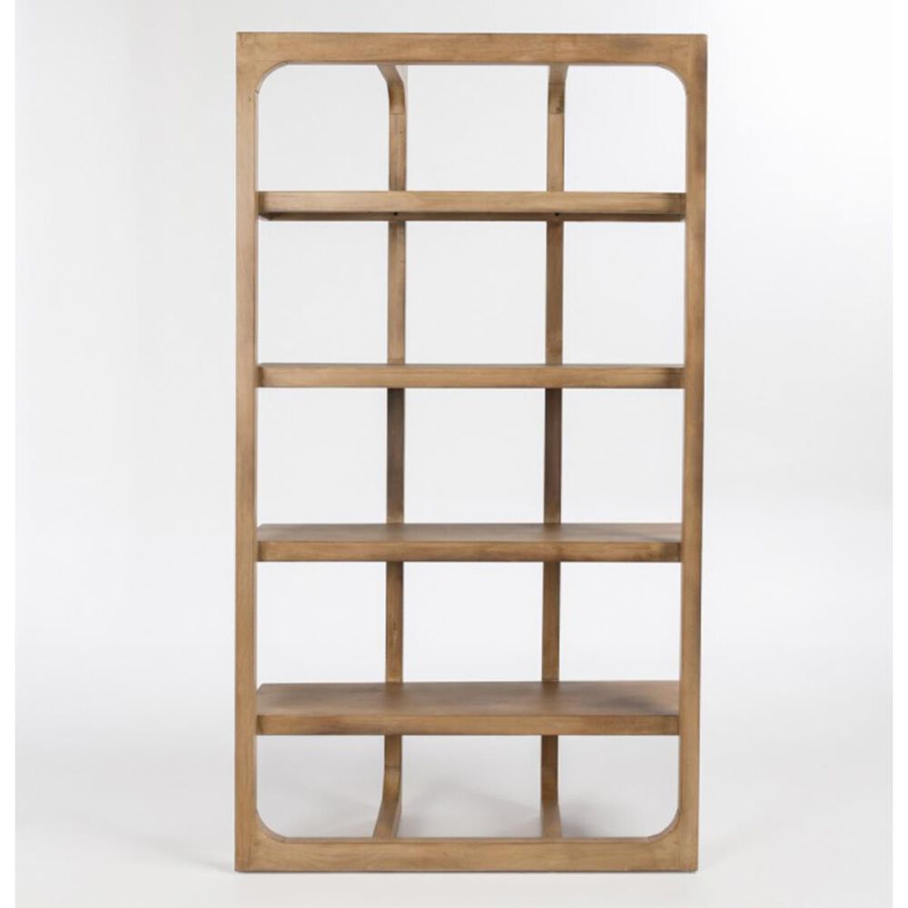 Classic Concepts Gordon 86" Bookcase in Acacia Wood, , large