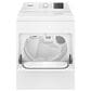 WHIRLPOOL 4.3 Cu. Ft. Top Load Agitator Washer and 7.0 Cu. Ft. Gas Front Load Dryer Laundry Pair in White, , large