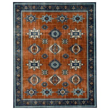 Karastan Kaleridoscope Shamkir 8" x 10" Red Area Rug, , large