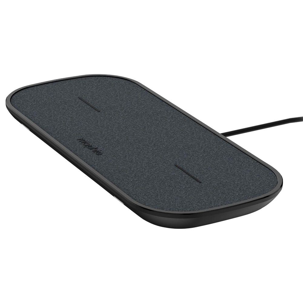 mophie Dual Wireless Charging Pad in Black, , large
