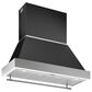 Bertazzoni 48" Canopy in Matt Black, , large