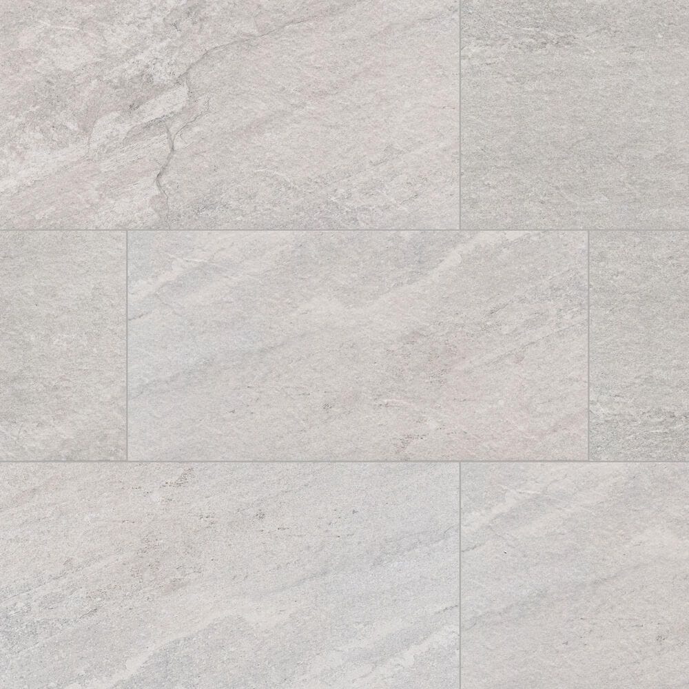 MS International Traktion Stowe Silver Dune 15" x 30" Porcelain Tile, , large