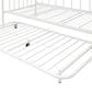 Furniture of America Wren Twin Daybed with Trundle in White, , large