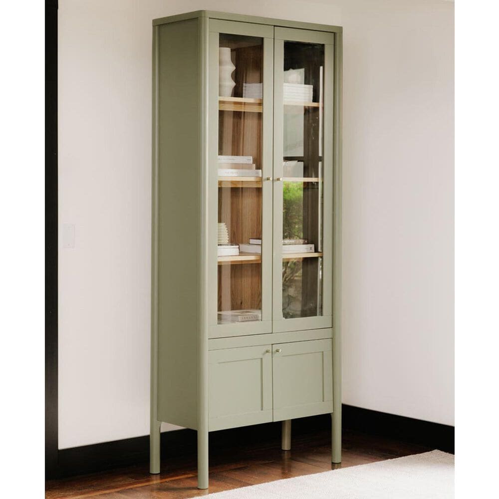 Moe's Home Collection Hannah Tall Cabinet in Green, , large