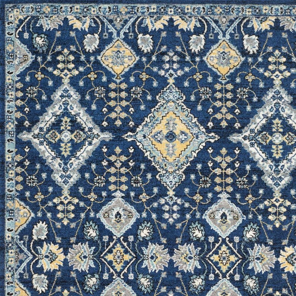 Safavieh Evoke EVK224A 5&#39;1&quot; x 7&#39;6&quot; Royal and Ivory Area Rug, , large