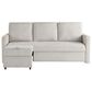 Lifestyle Solutions Mia Convertible Sofa in Ivory, , large