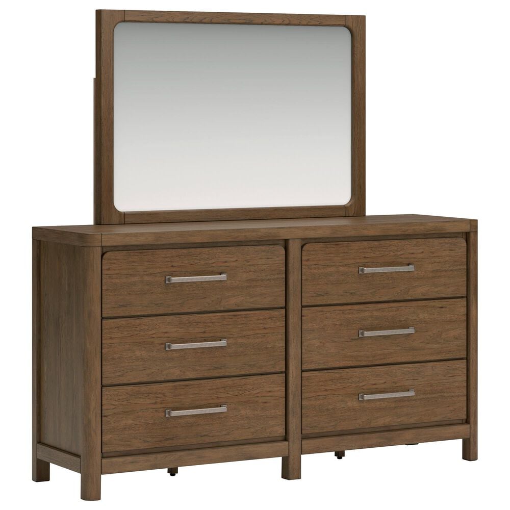 Millenium Cabalynn 4-Piece King Bedroom Set in Light Brown, , large