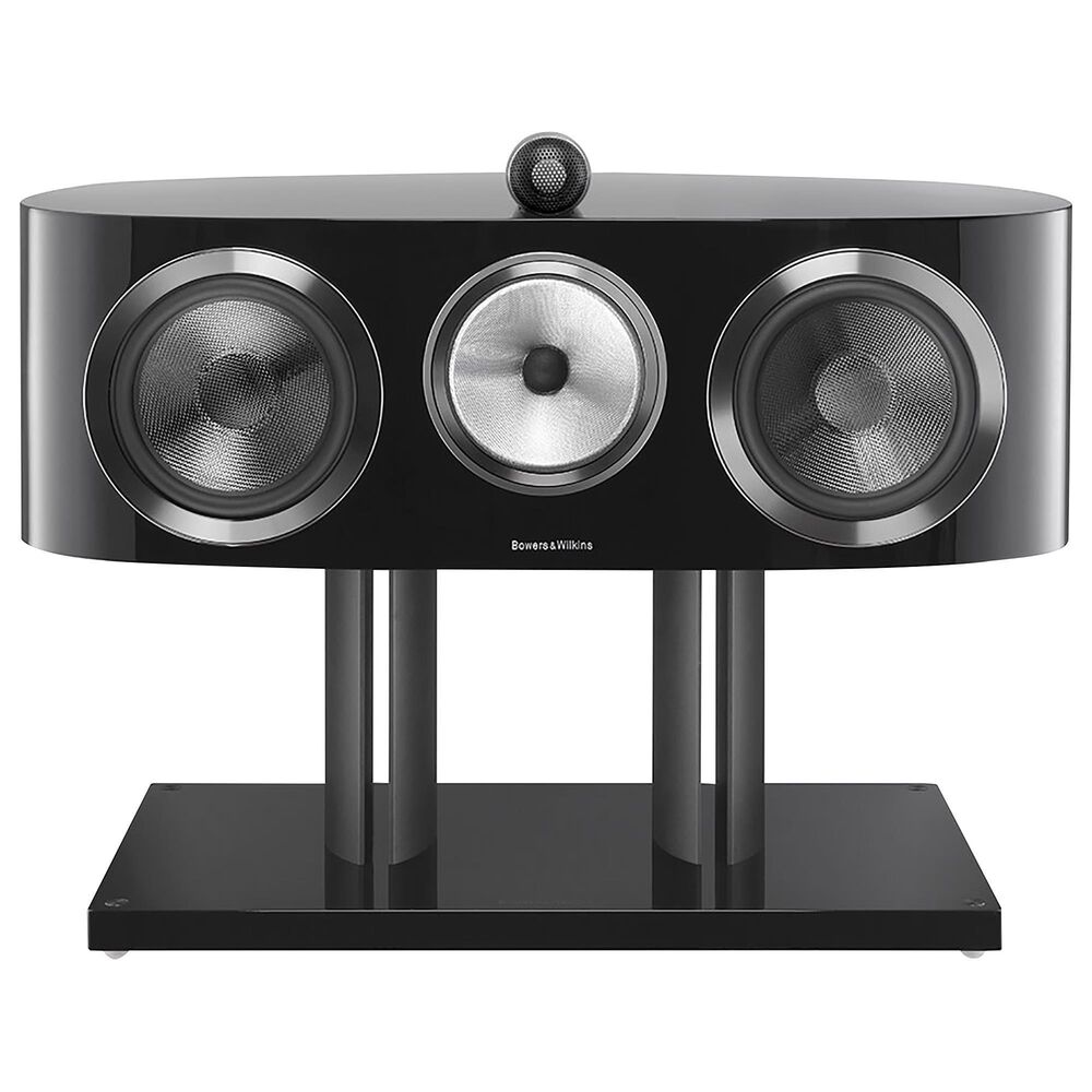 Bowers and Wilkins 800 Series Diamond Dual 8" Passive 3-Way Center-Channel Speak in Gloss Black, , large