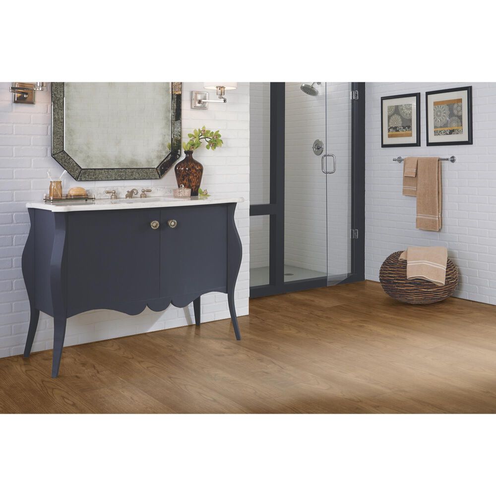 Happy Feet International Stone Elegance II Cocoa 7" x 48" Luxury Vinyl Plank, , large