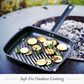 Green Pan 11" Carbon Steel Grill Pan in Black, , large
