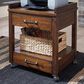 Signature Design by Ashley Baldridge Printer Stand in Rustic Brown, , large