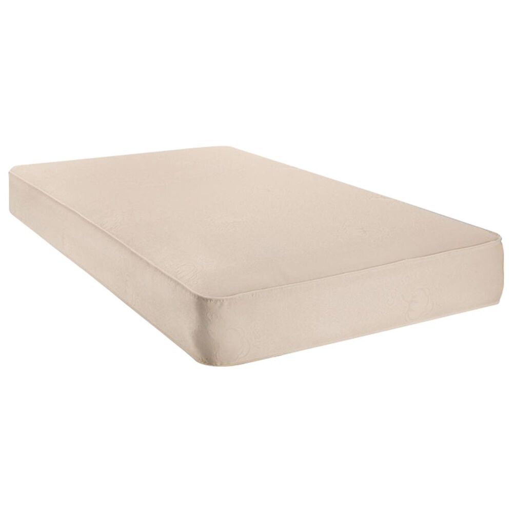 Eastern Shore Olivia 2- Piece Nursery Set with 4- In -1 Convertible Crib and Sealy Crib Mattress in Brushed White, , large