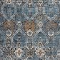 RIZZY Elite 10" x 13" Gray, Denim and Brown Area Rug, , large