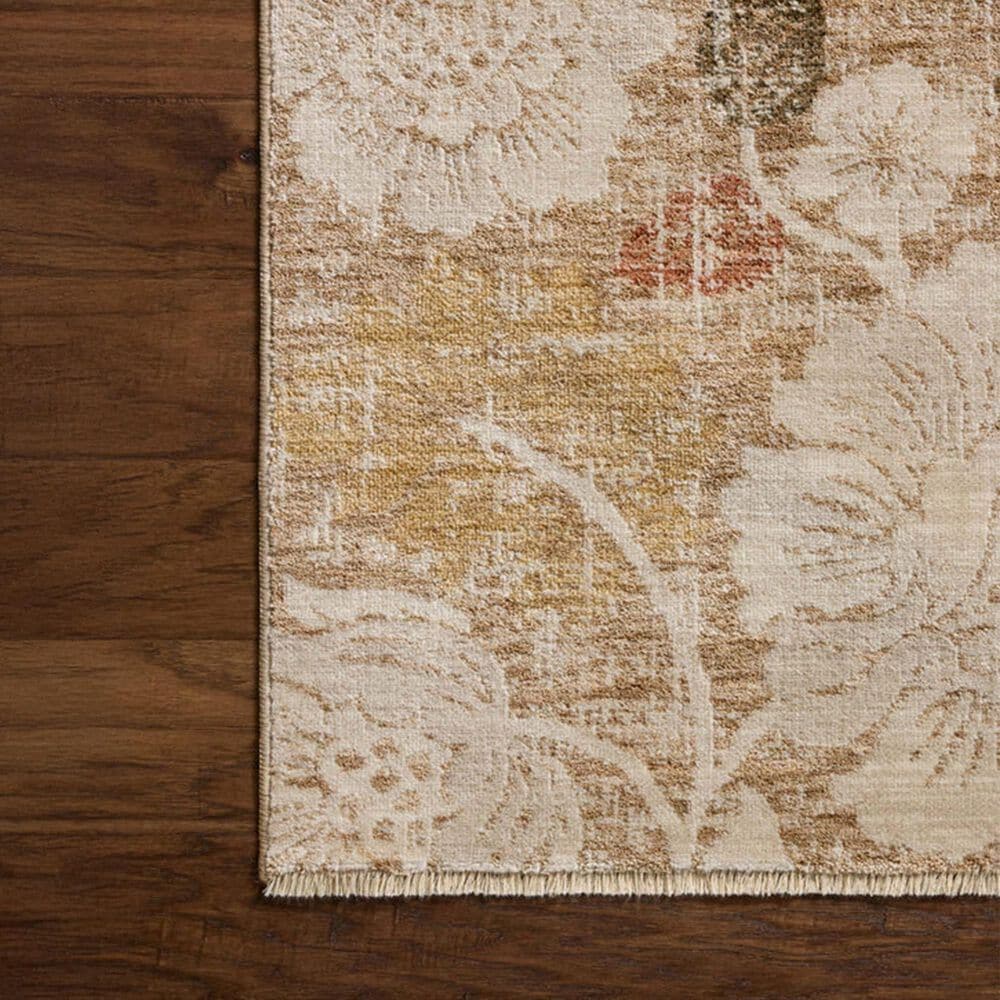 Loloi Eileen Natural and Multicolor 3&#39; Round Area Rug, , large