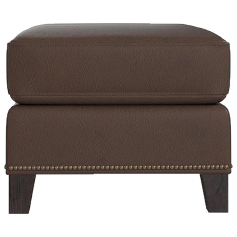 Bassett Pierce Ottoman in Saddle, , large