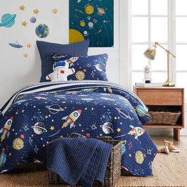 Levtex Galaxy 2-Piece Twin Quilt Set in Navy, , large