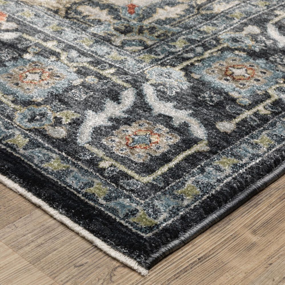 Oriental Weavers Eliana Navy and Blue 3&#39;3&quot; x 5&#39; Area Rug, , large