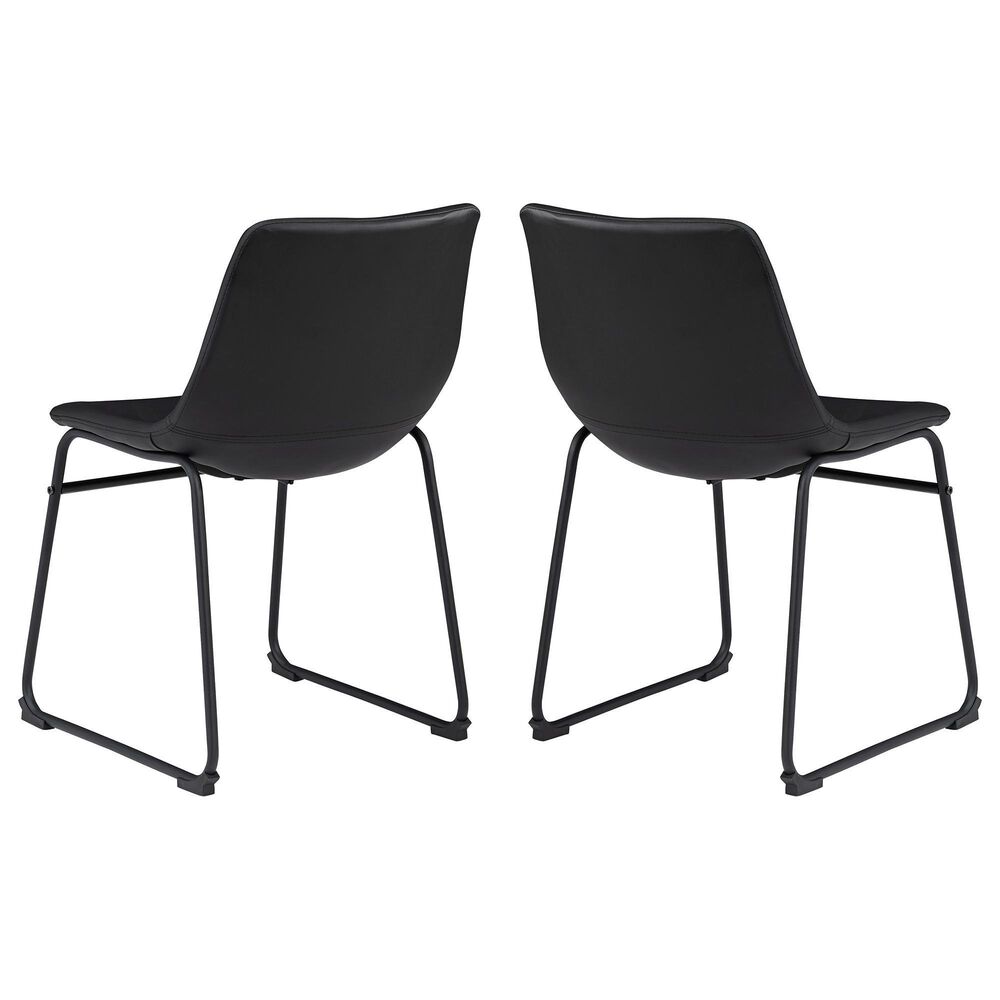 Ashley Centiar Dining Side Chair in Black &#40;Set of 2&#41;, , large