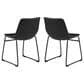 Ashley Centiar Dining Side Chair in Black (Set of 2), , large
