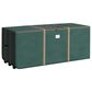 Timberlake 9" Rolling Christmas Tree Storage Bag with Wheels in Green and Gold, , large