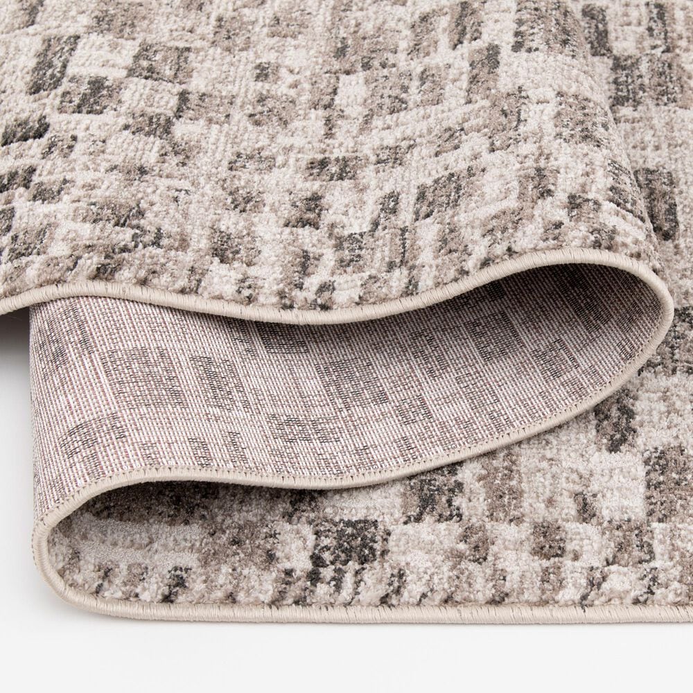 Central Oriental Heirloom Carrington Champagne and Tan 5&#39;3&quot; x 7&#39;7&quot; Area Rug, , large