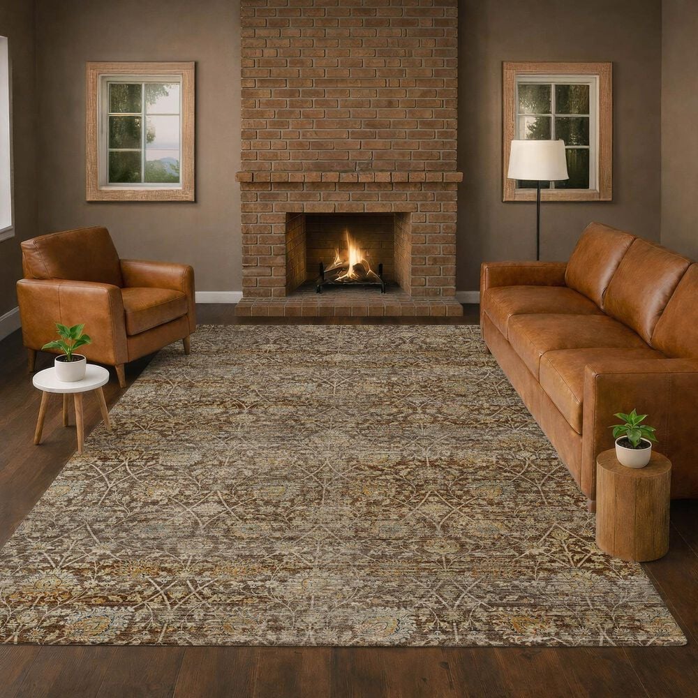Dalyn Rug Company Aristo AR3 Coffee 6'6" x 9'6" Area Rug, , large