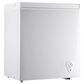 HOMLUX 5 Cu. Ft. Chest Freezer with Adjustable Thermostat in White, , large