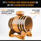 Aged & Charred Smoke Barrel Kit for Cocktail in Multicolor, , large
