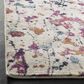 Safavieh Evoke EVK284Q 2"2" x 7" Ivory and Red Runner, , large